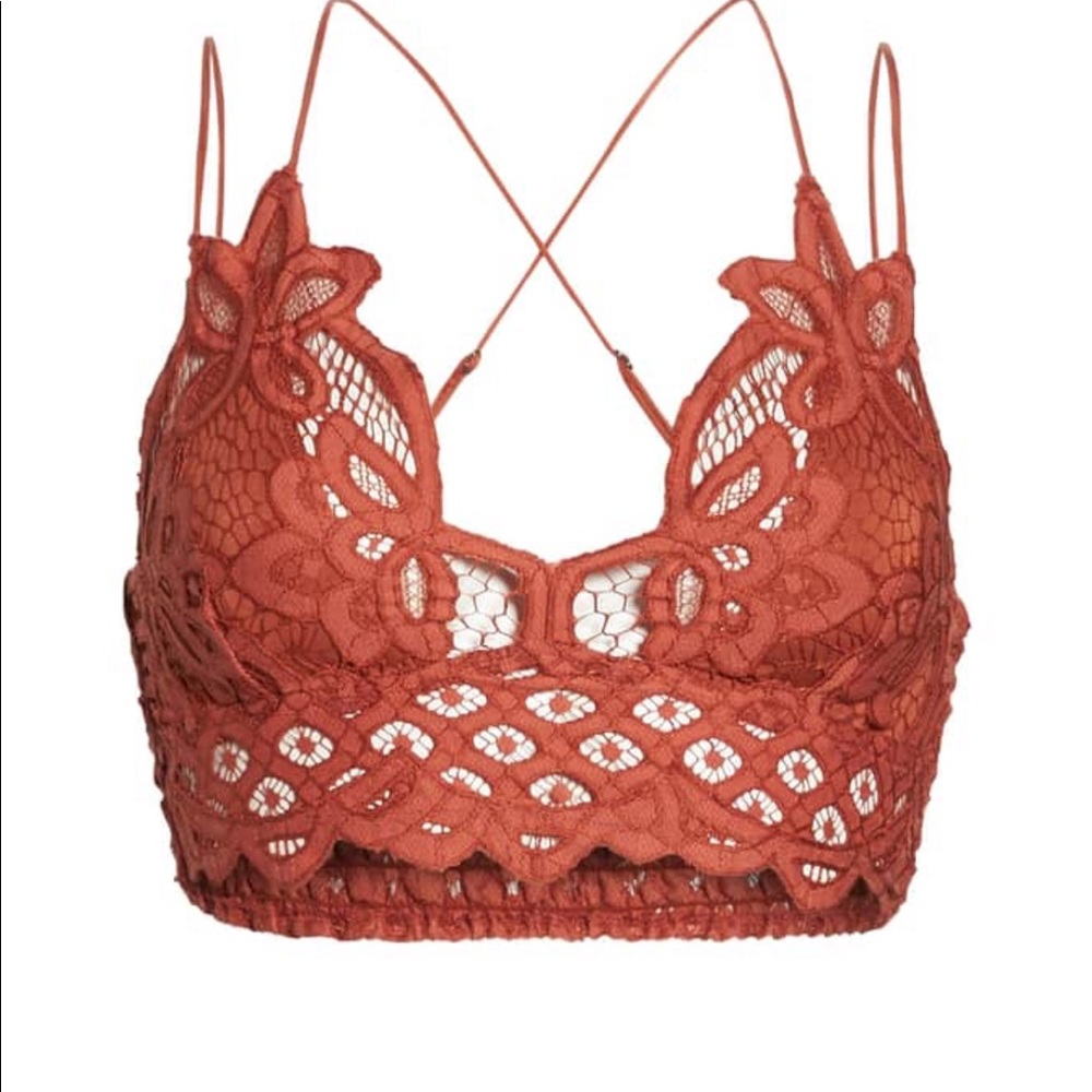 Free People Adella Longline Bralette